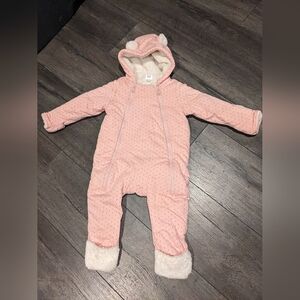 baby girl snowsuit